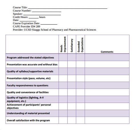 curriculum evaluation pdf.